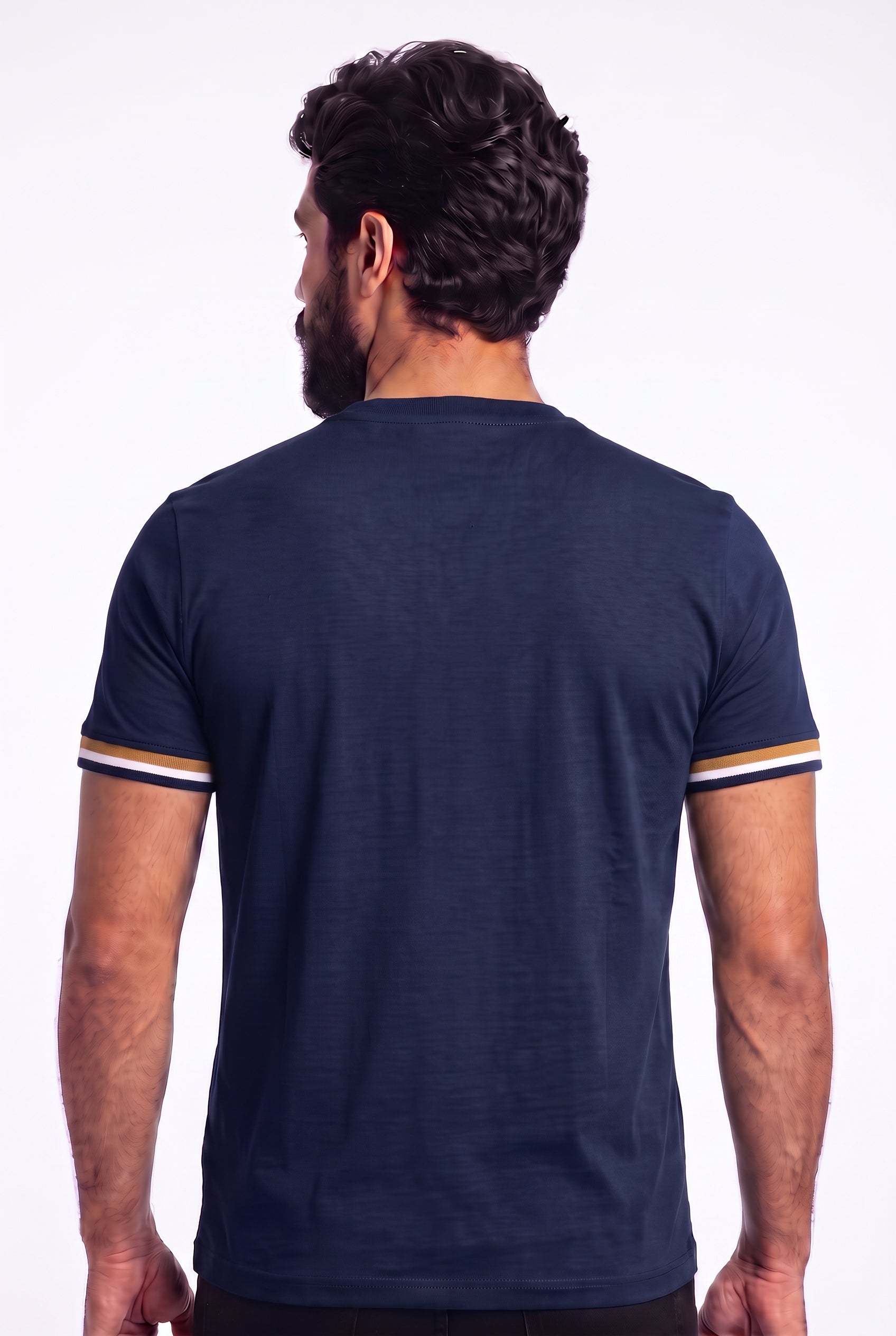 Camiseta Boss Tone Signature Line - Azul Marinho