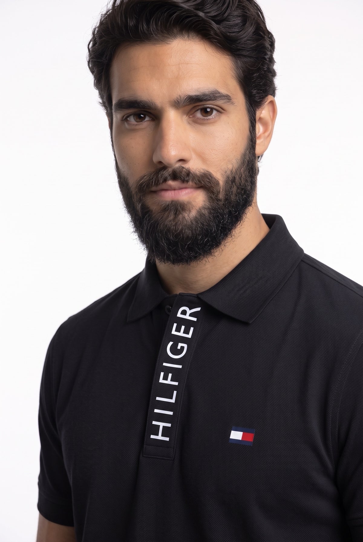 Combo 03 Camisas Gola Polo TH Statement Line