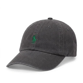 Boné Polo RL Classic - Chumbo Small Pony Verde