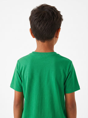 Camiseta RL Classic Infantil - Verde Bandeira Small Pony Dourado