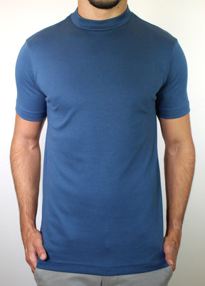 Camiseta Gola Midi Nobre Men - Azul Petróleo