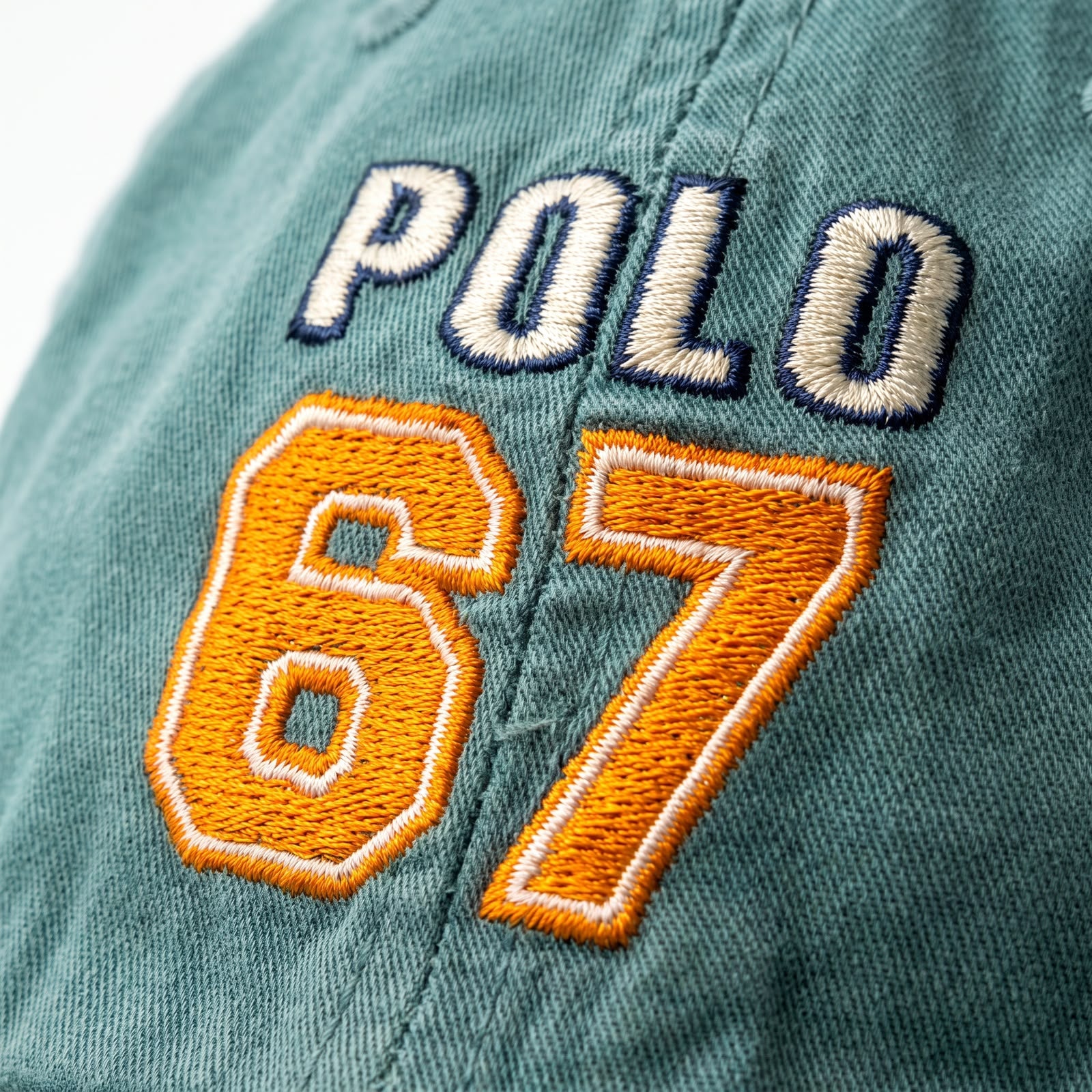 Boné Polo RL Varsity 67 - Verde Sálvia