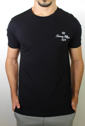 Camiseta TH Verge Flag Side Logo - Preta