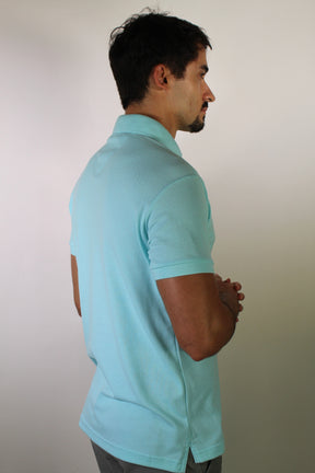 Camisa Gola Polo TH Masculina Coupe Sur Ivy - Azul Bebê