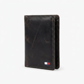 Carteira TH Classic Edge Vertical - Café