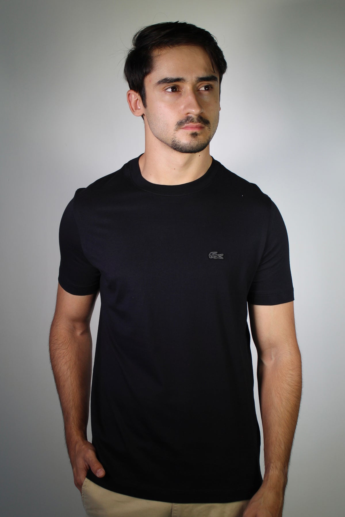 Camiseta LCT Monochrome Croc - Preta