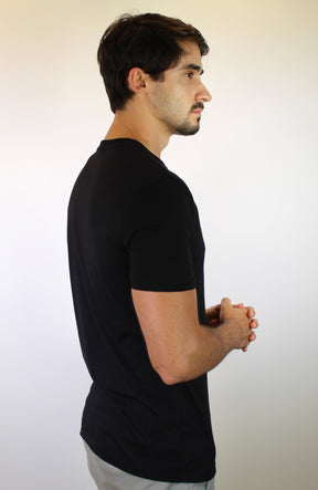 Camiseta RL Essential Small Pony Colorido - Preta