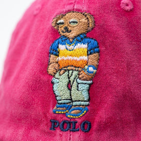 Boné Polo RL Weekend Club Bear - Rosa