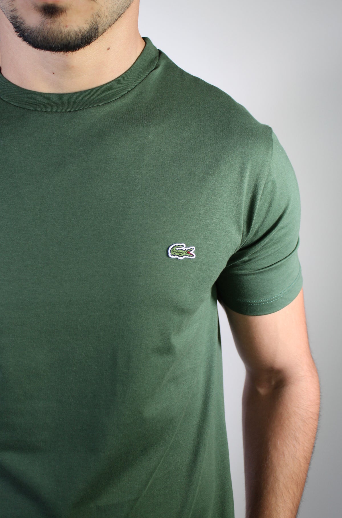 Camiseta Algodão Pima LCT - Verde Musgo