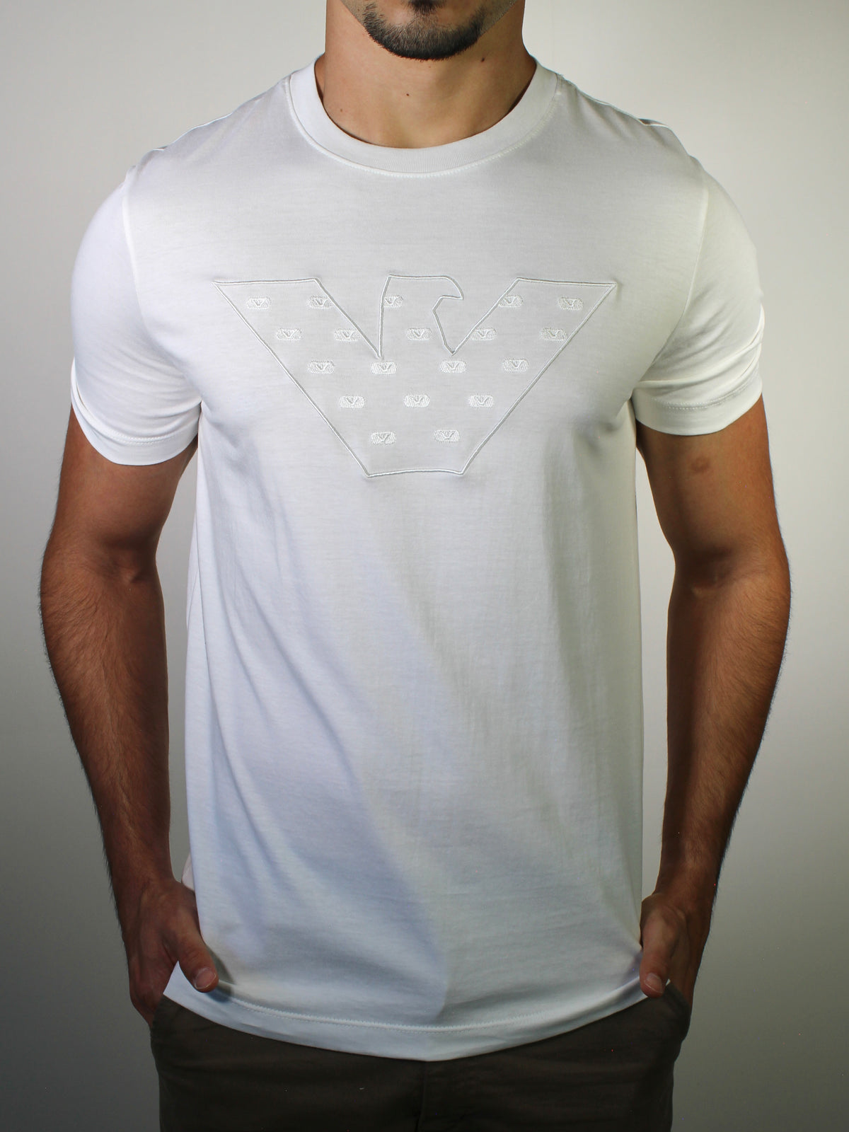 Camiseta EA Eagle Relief - Branca