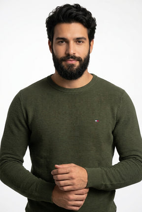 Camisa Long Sleeve TH Amalfi Core - Verde Musgo