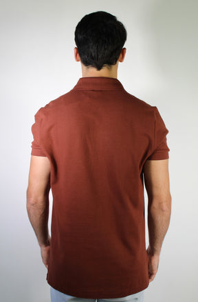 Camisa Gola Polo RL - Terracota Small Pony Colorido