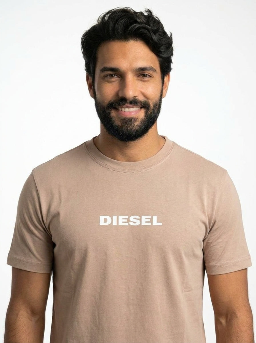 Camiseta DSL Bold Central Logo - Cáqui