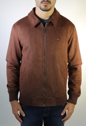 Jaqueta Suede TH - Marrom