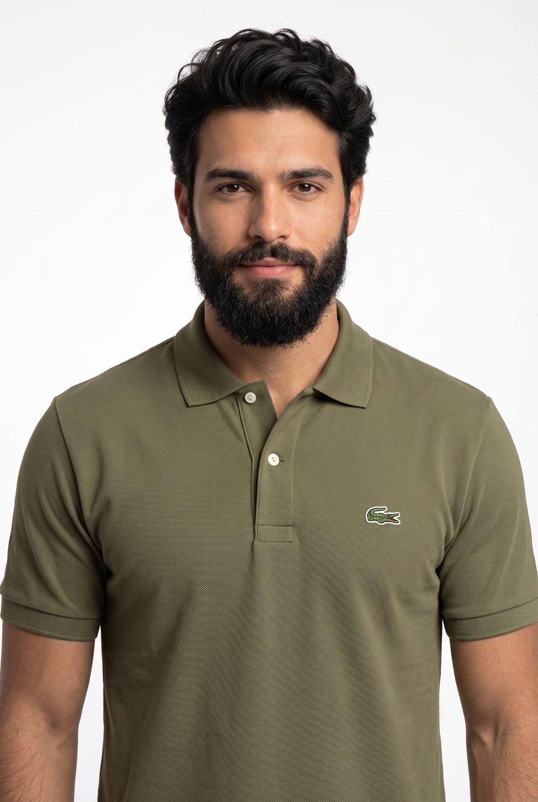 Camisa Gola Polo LCT – Verde Musgo