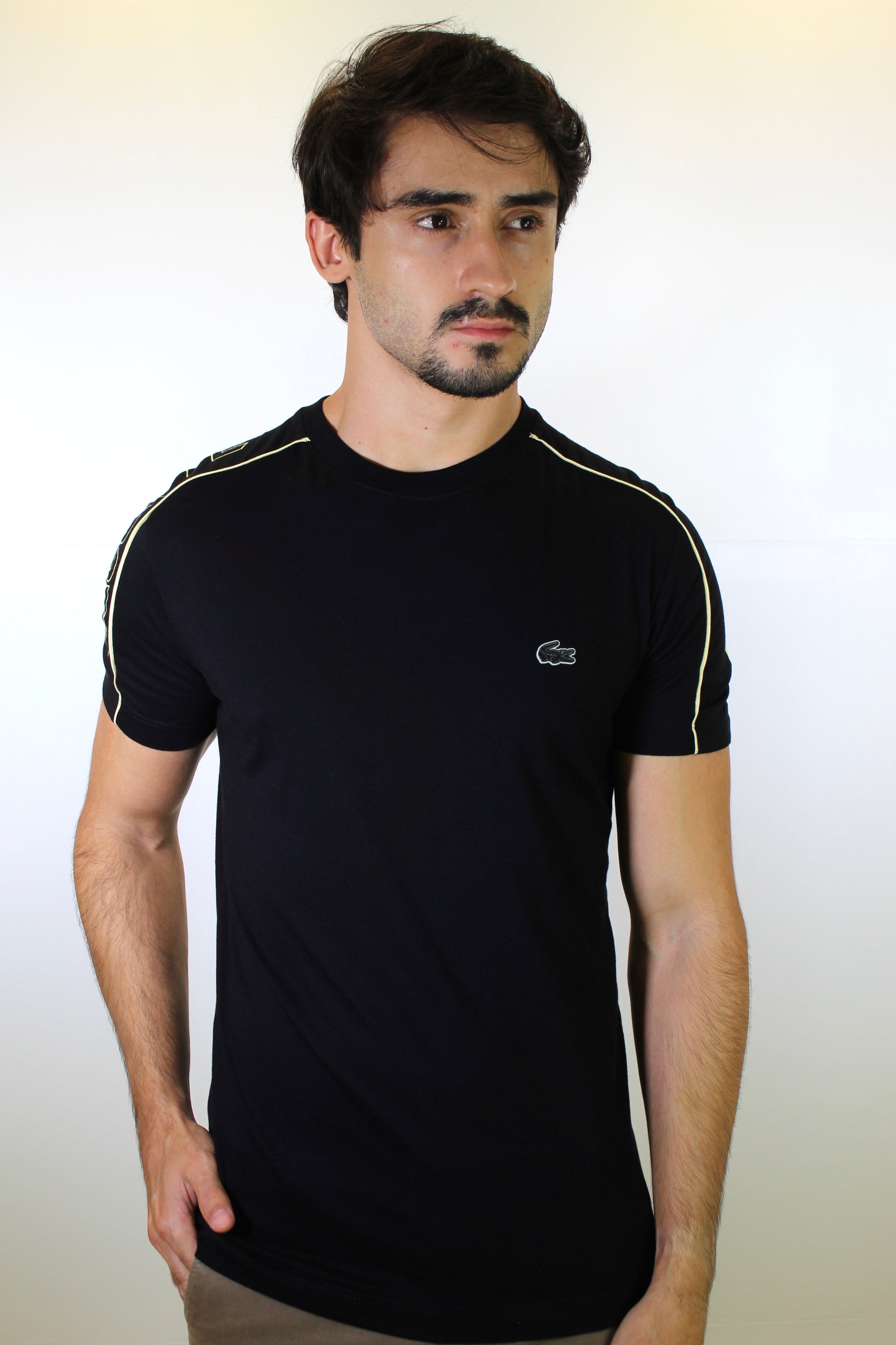 Camiseta LCT Tennis Casual Style - Preta