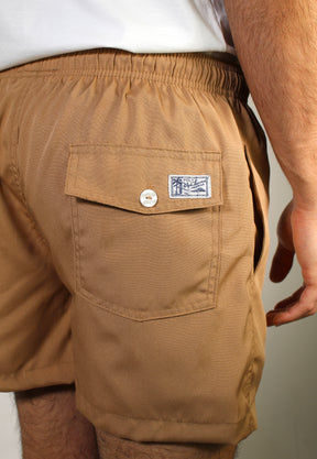 Short Beach Praia RL Hidden Wave - Terracota