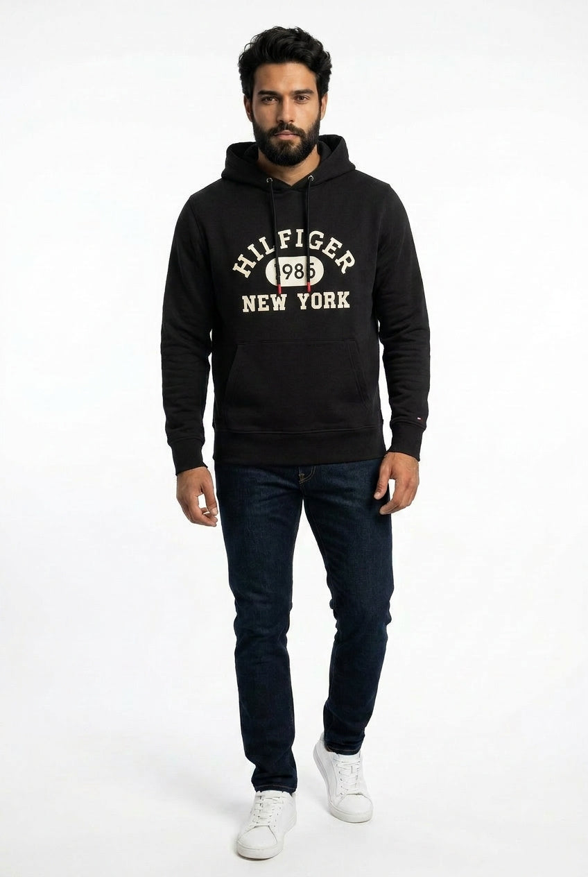 Moletom TH NYC Timeless Hoodie - Preto