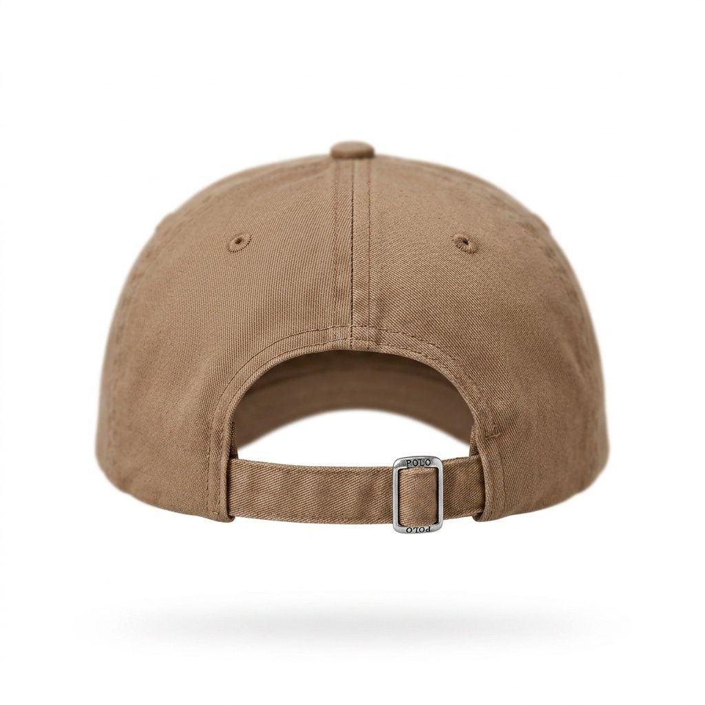 Boné Polo RL Retro Script - Cáqui