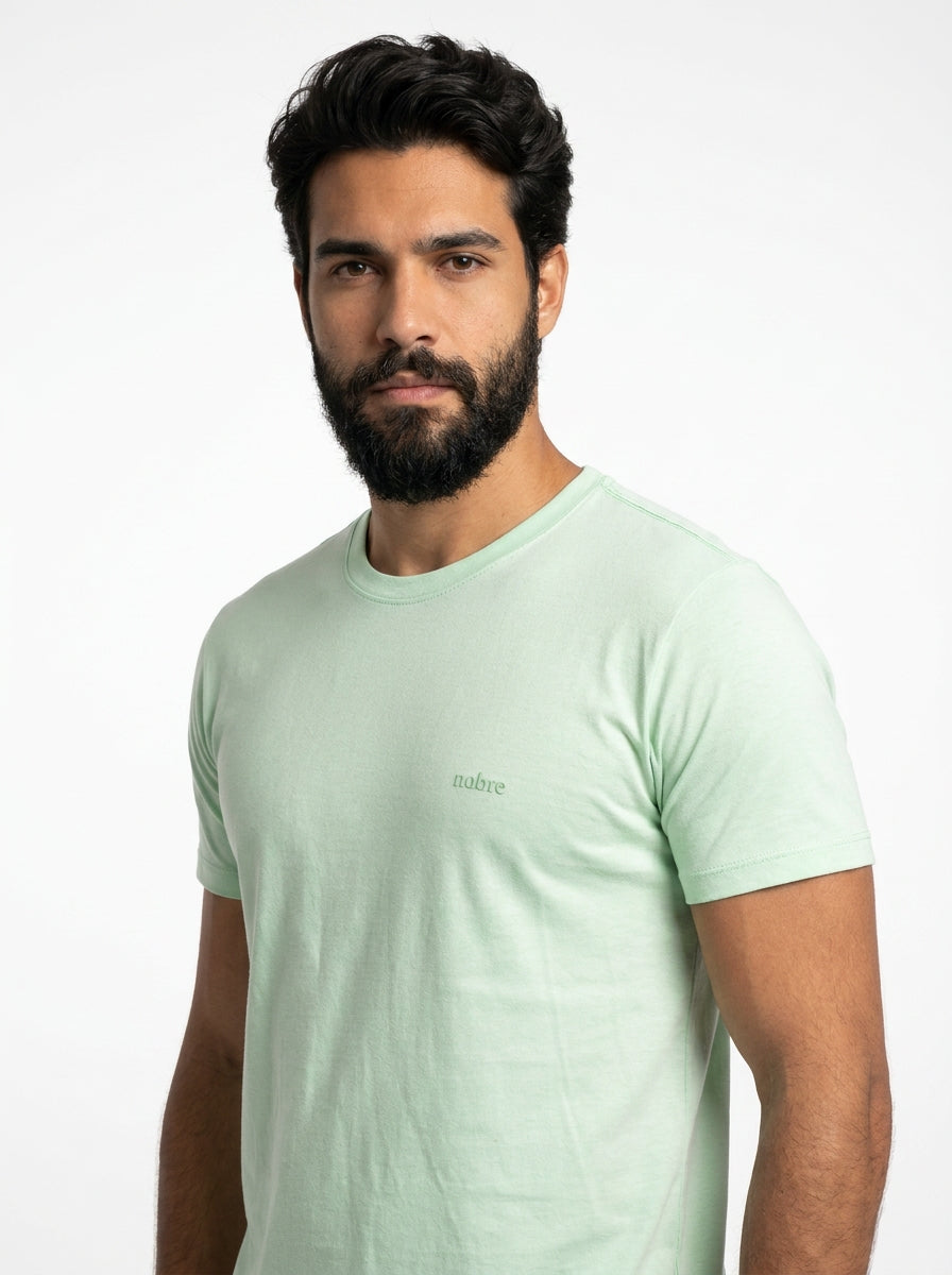 Camiseta Masculina Nobre Men - Verde Menta