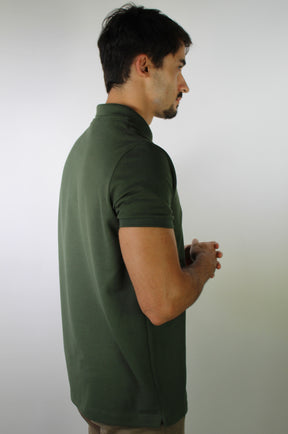 Camisa Gola Polo Masculina LCT – Verde Musgo