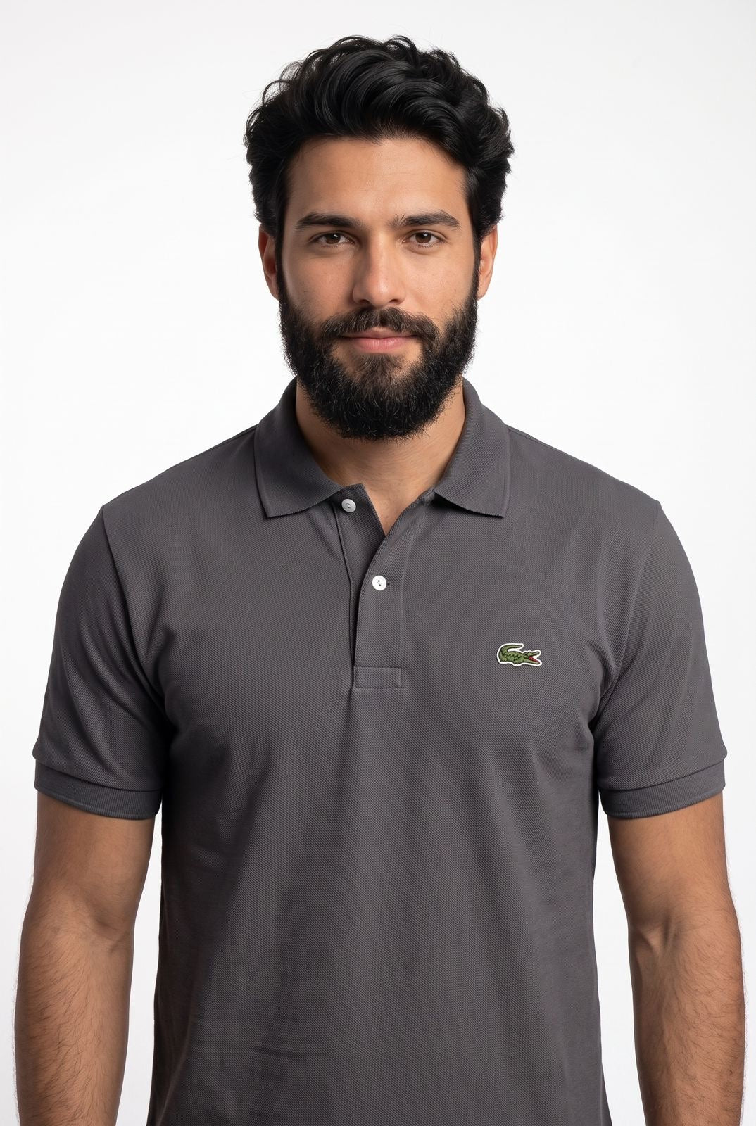 Camisa Gola Polo LCT – Chumbo