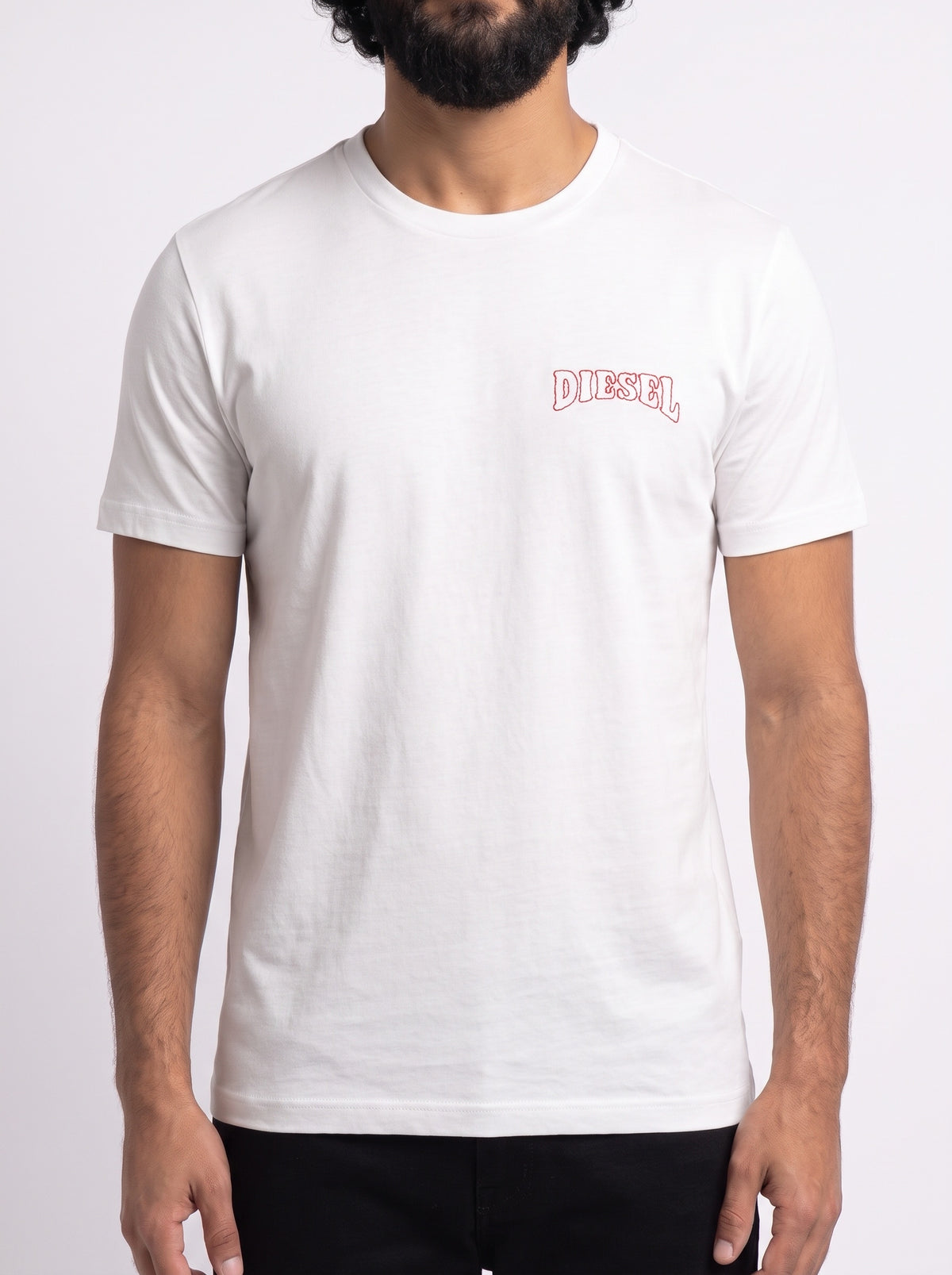 Camiseta DSL Outline Stitch Logo - Branca