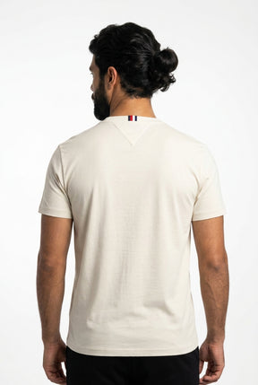 Camiseta TH Masculina Classic Nape - Off White