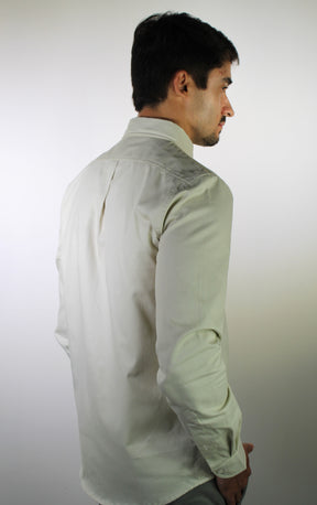 Camisa Social LCT Signature Manga Longa - Creme