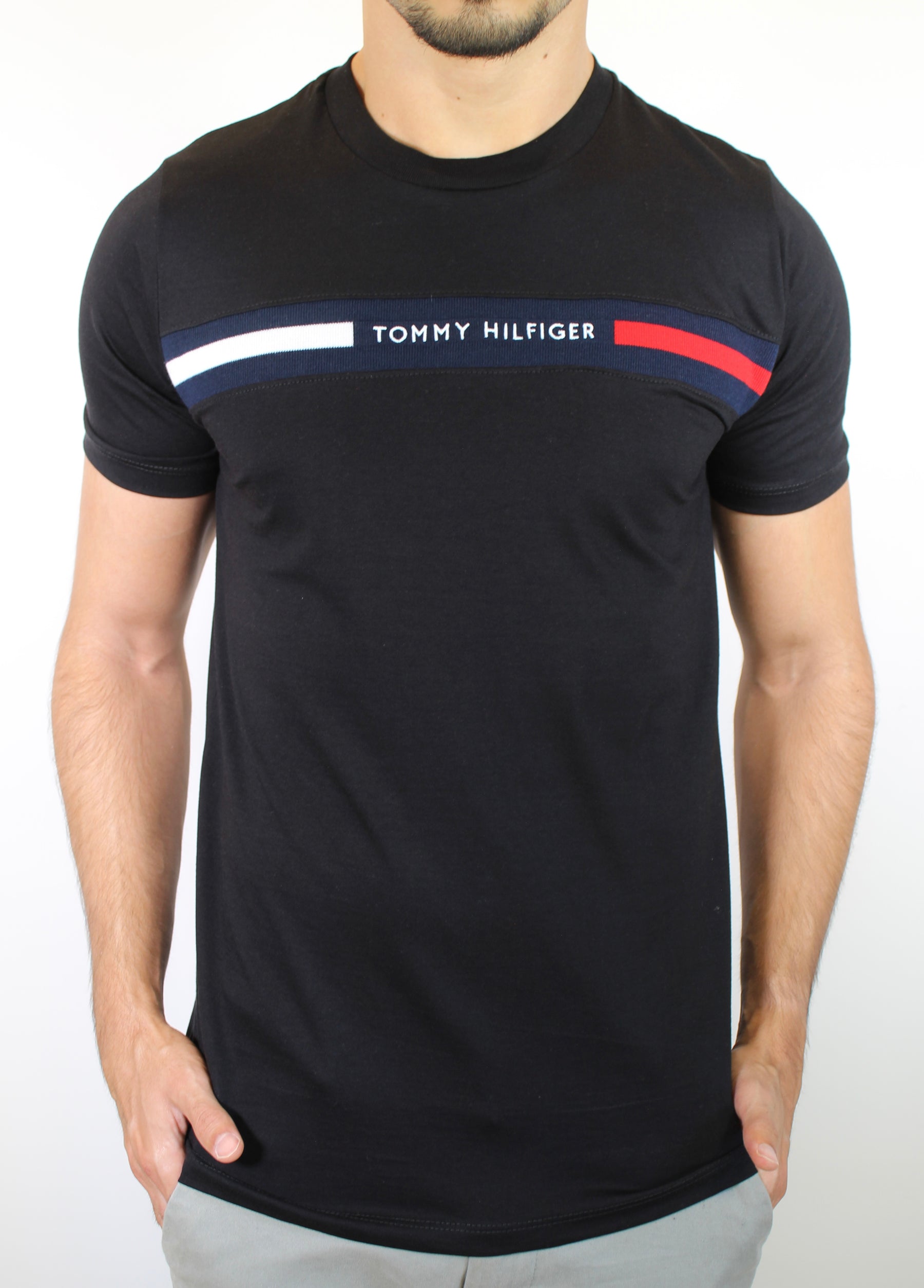 Camiseta TH Classic Band - Preta