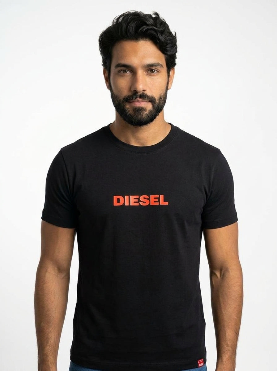 Camiseta DSL Bold Central Logo - Preta