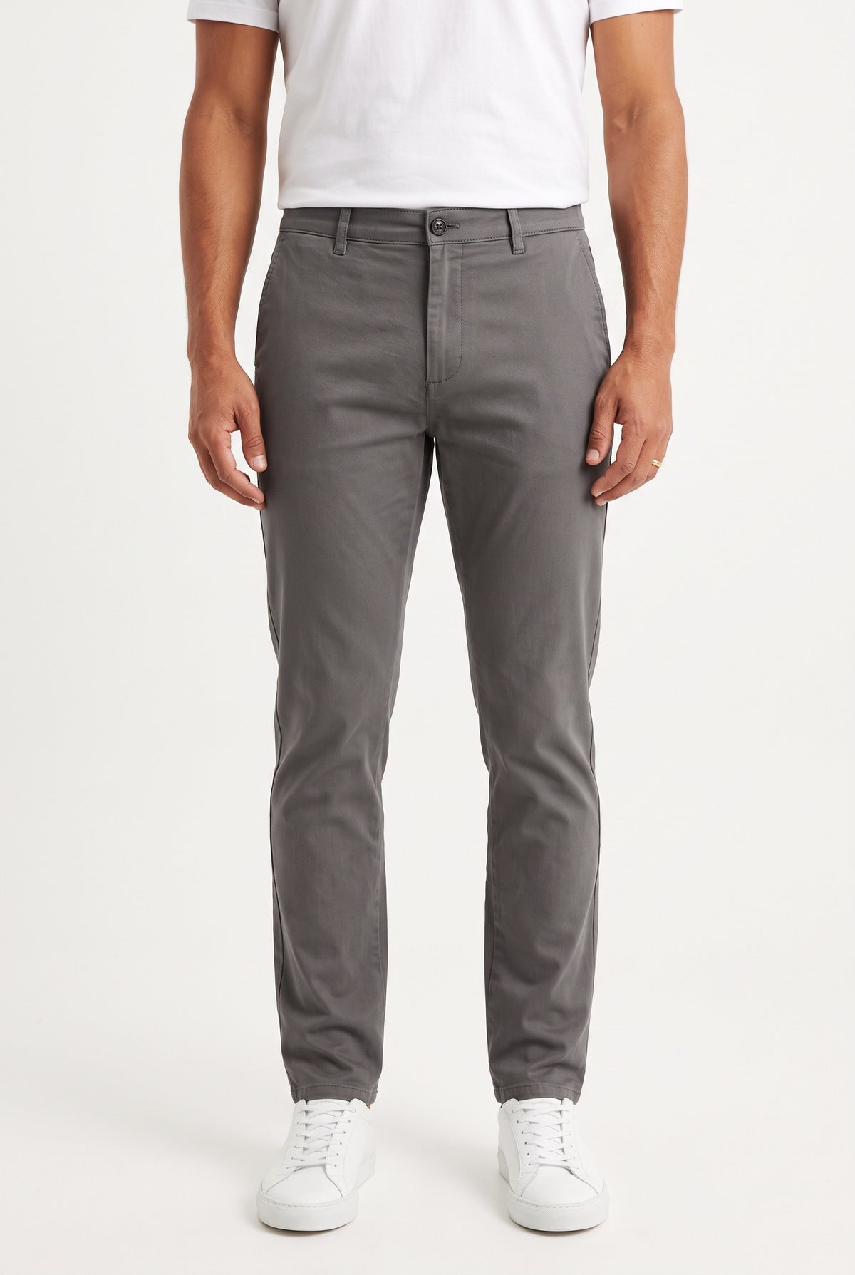 Calça Sarja Nobre Men - Chumbo