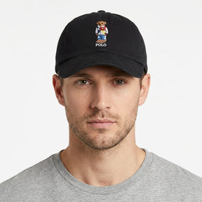 Boné Polo RL Campus Core Bear - Preto