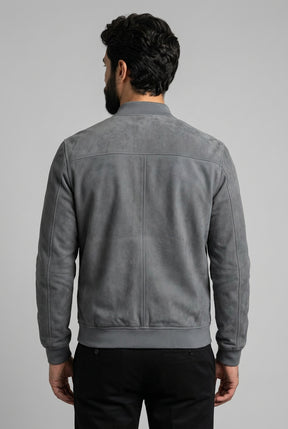 Jaqueta RL Suede Orion - Cinza