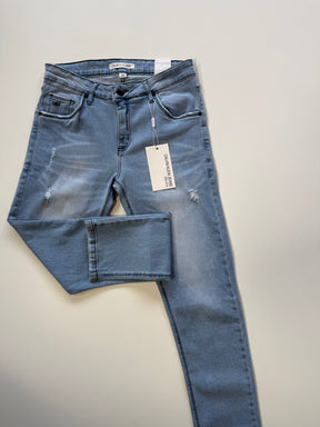 Calça Jeans CK Jeans - Light Denim Urban Destroyed