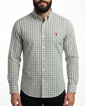 Camisa RL Manga Longa - Warwick Check Xadrez Verde