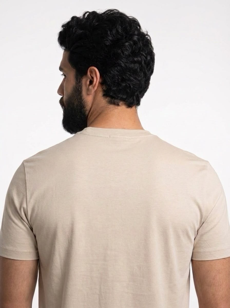 Camiseta LCT Monochrome Croc - Areia