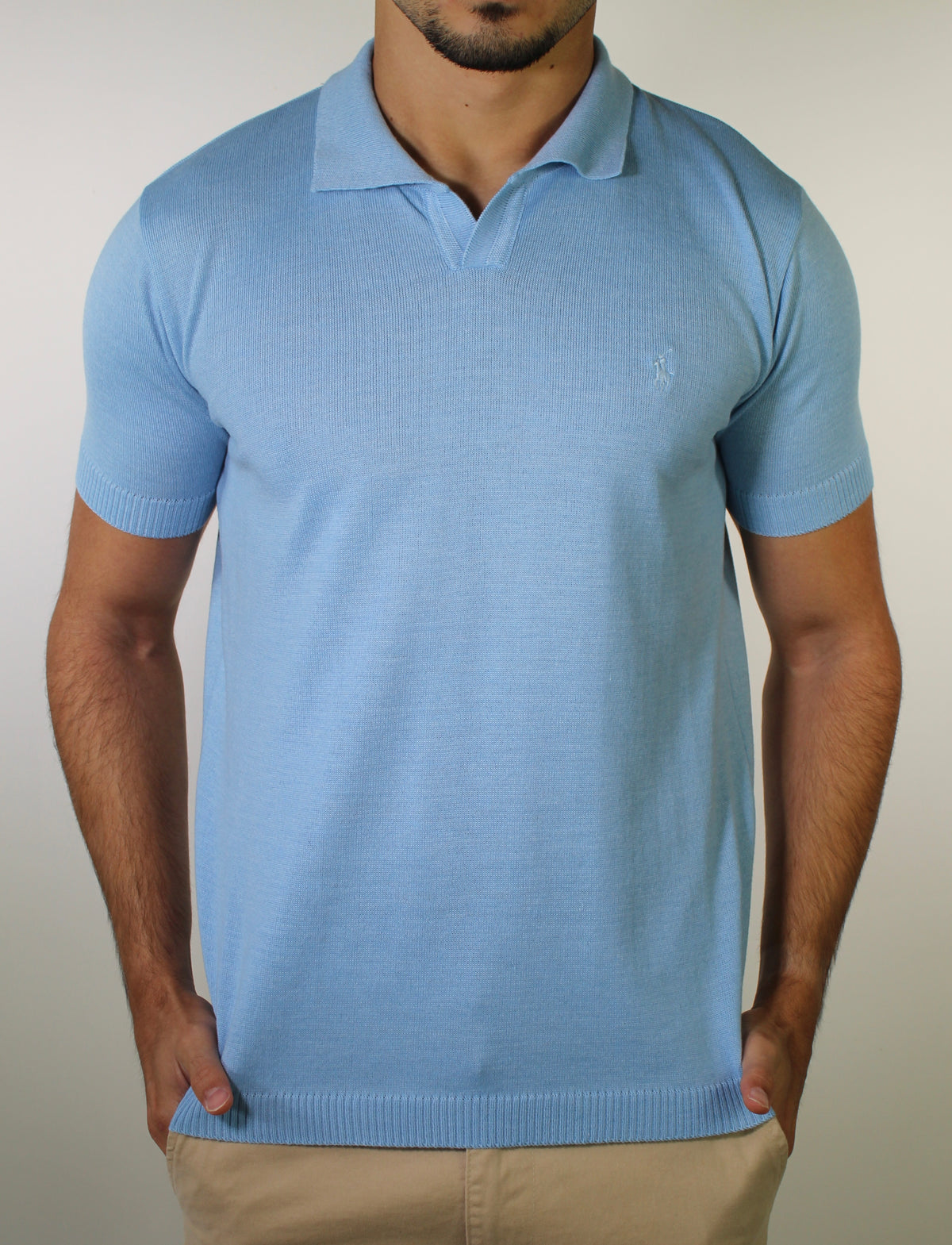 Combo 02 Camisas RL Polo Tricot Gola V