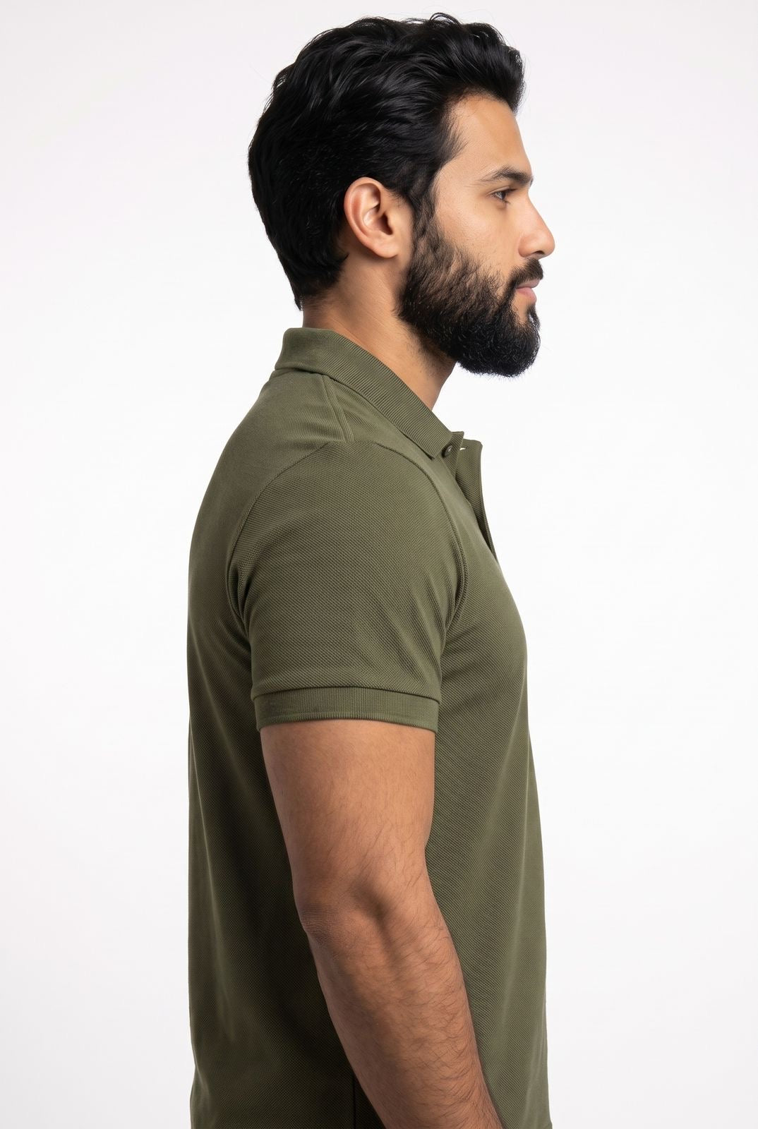 Camisa Gola Polo LCT – Verde Musgo