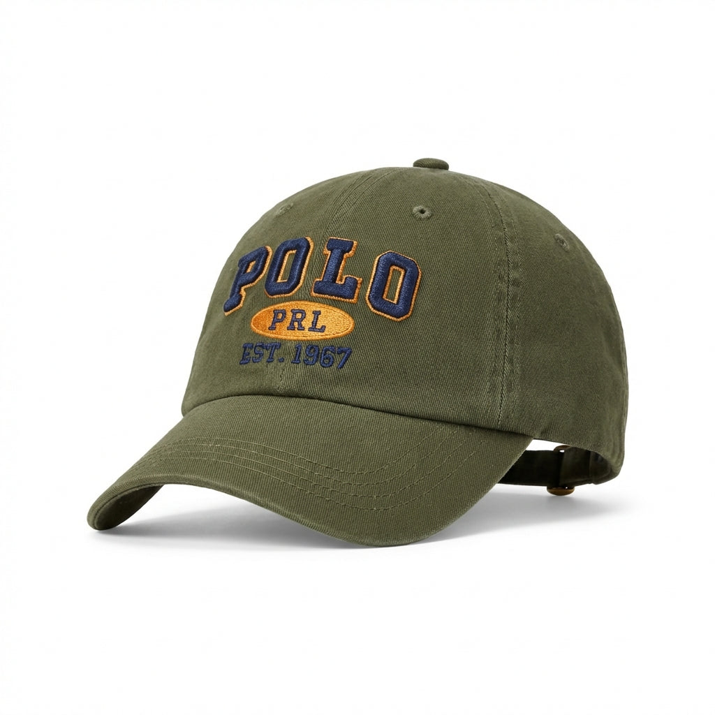 Boné Polo RL PRL Est. 1967 - Verde Musgo
