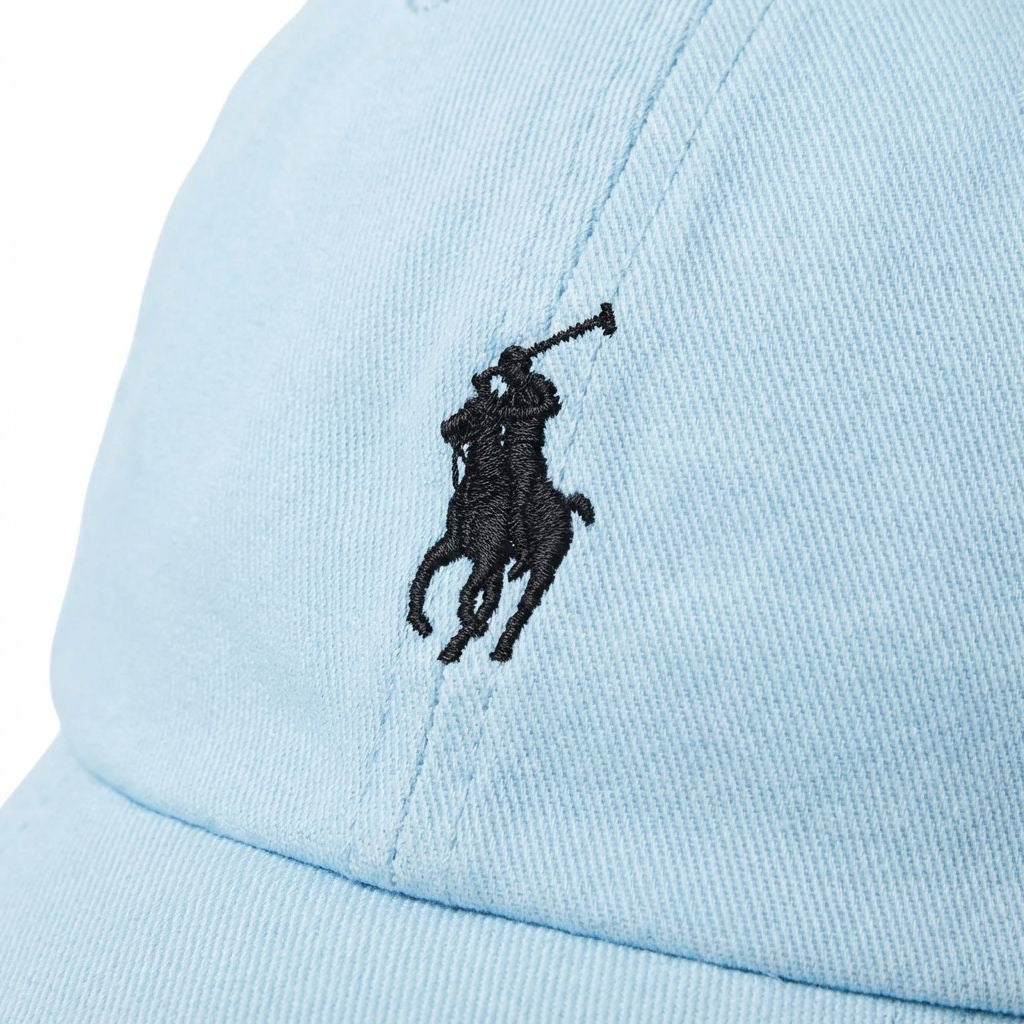 Boné Polo RL Classic - Azul Serenity Small Pony Preto