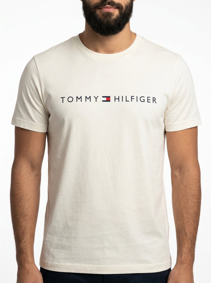 Camiseta TH Urban Line Statement - Off White