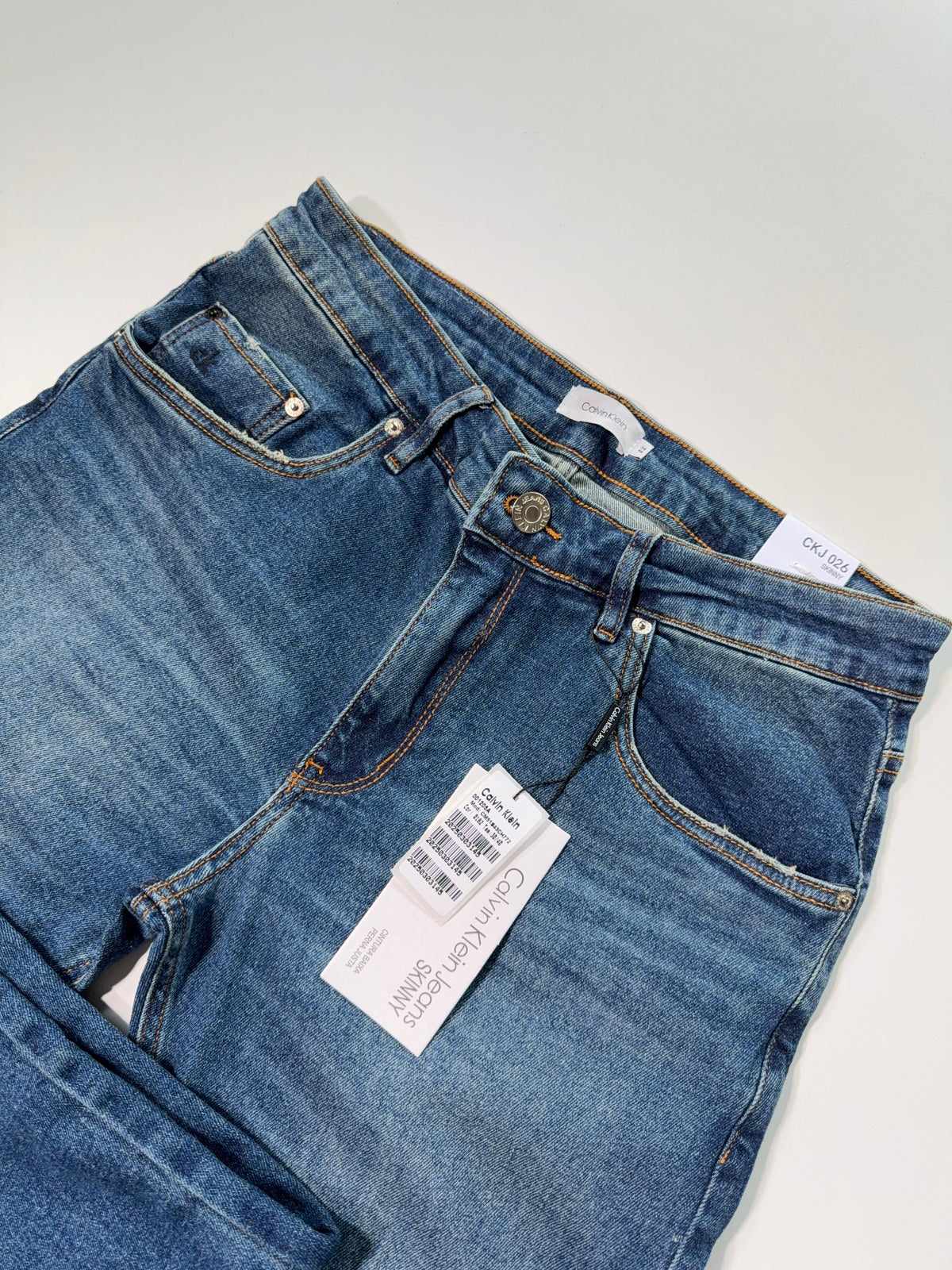 Calça Jeans CK - Slim Essential Blue