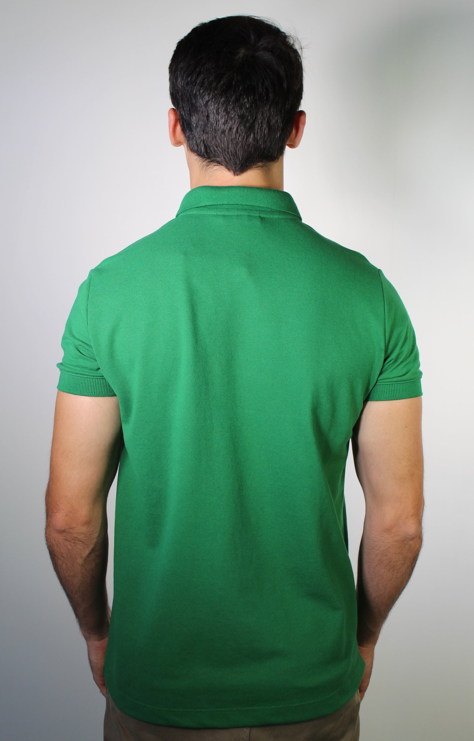Camisa Gola Polo LCT Front Zipper - Verde Bandeira