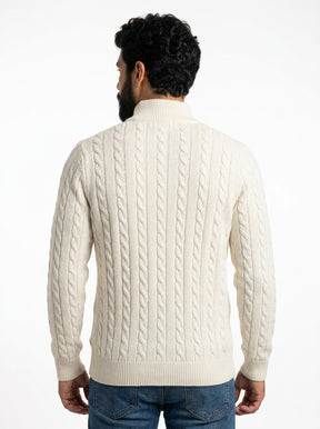 Suéter RL Hampton Signature - Off White