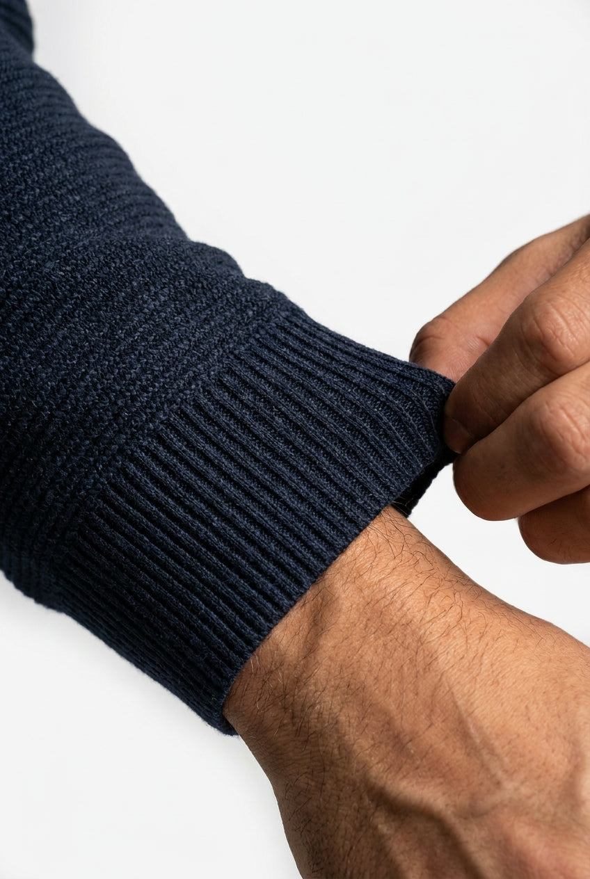 Camisa Long Sleeve TH Amalfi Core - Azul Marinho