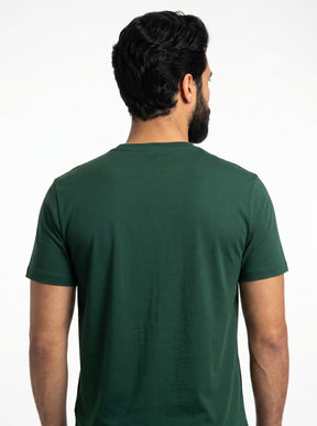 Camiseta RL Iconic Bear Golf Club - Verde Musgo