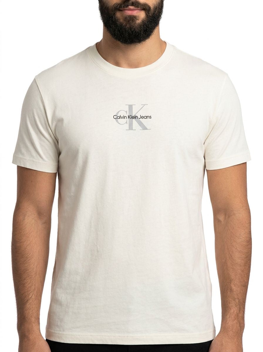 Camiseta CK Legacy Icon - Off White