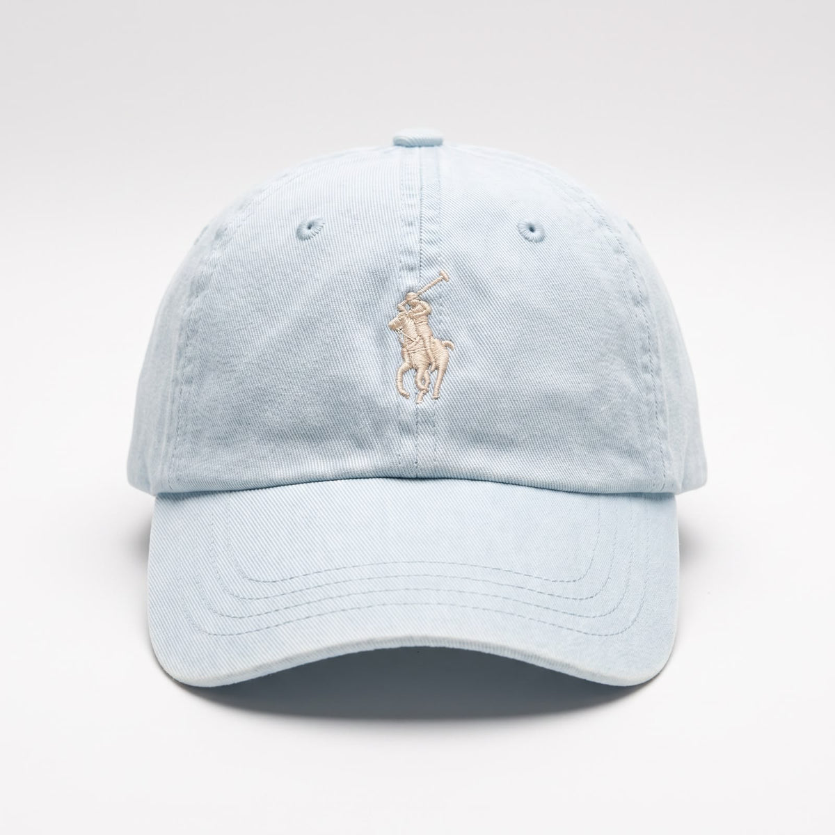 Boné Polo RL Classic - Azul Claro Small Pony Dourado