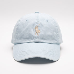 Boné Polo RL Classic - Azul Claro Small Pony Dourado